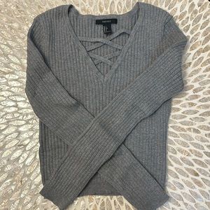 Forever 21 ribbed long sleeve